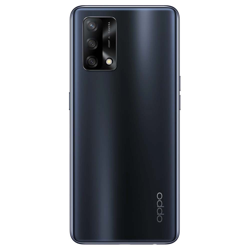 OPPO F19 - Refurbished_Prism Black_Back_49508