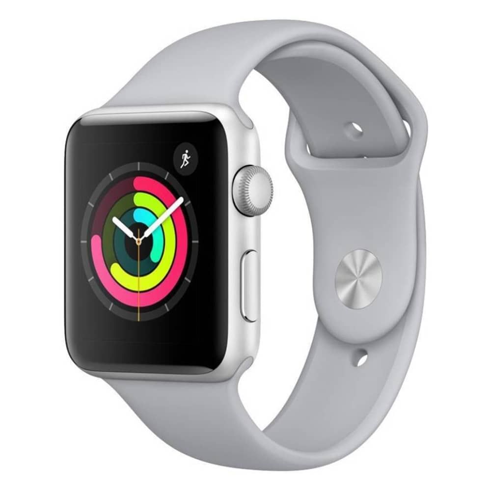 Apple Watch Series 3 (38mm, GPS Only)- Refurbished- Silver Aluminum