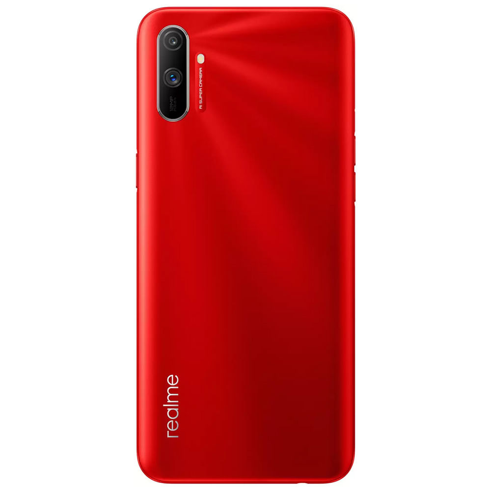 Refurbished Realme C3 Blazing Red Back