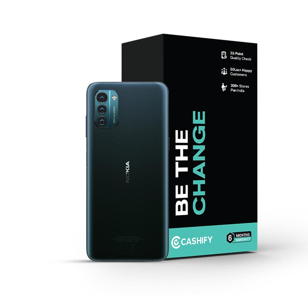 Nokia G21 - Refurbished_Nordic Blue_Phone With Box_51636