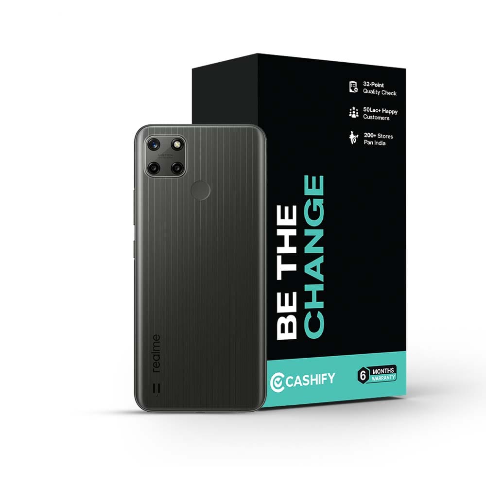 Refurbished Realme C25Y Metal Grey Back Box