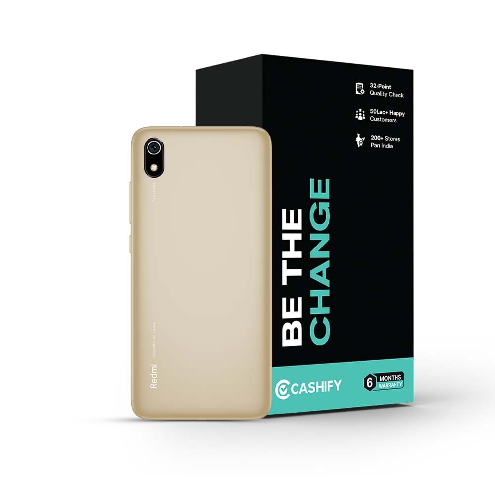 Xiaomi Redmi 7A - Refurbished_Matte Gold_Phone With Box_59299