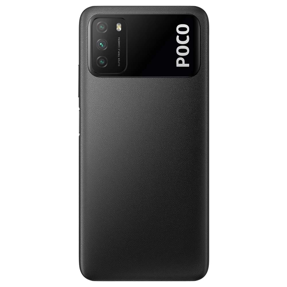 POCO M3 - Refurbished_Power Black_Back_46199
