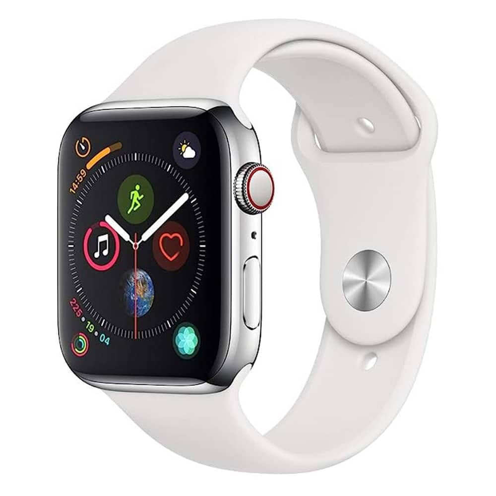 Apple Watch Series 4 (40mm, GPS+Cellular)- Refurbished Silver Stainless Steel