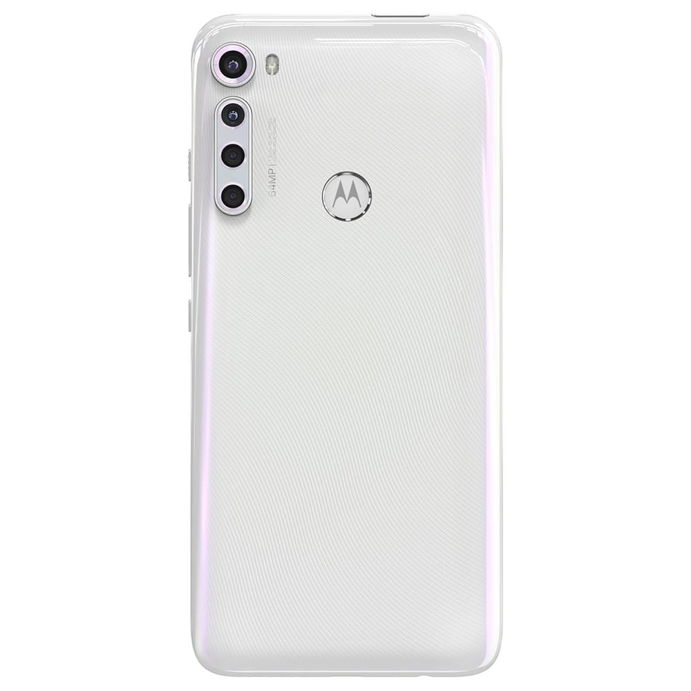 Refurbished Motorola One Fusion Plus Moonlight White Back