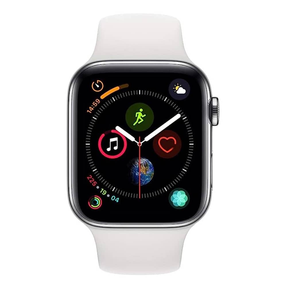 Apple Watch Series 4 (40mm, GPS+Cellular)- Refurbished Silver Stainless Steel