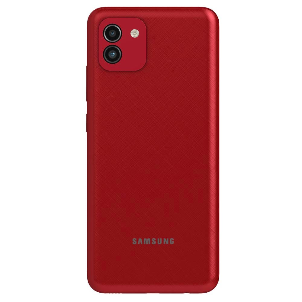 Refurbished Samsung Galaxy A03 Red back
