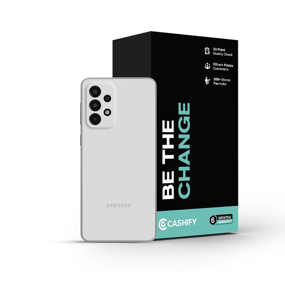 Samsung Galaxy A33 5G - Refurbished_White_Phone With Box_56004