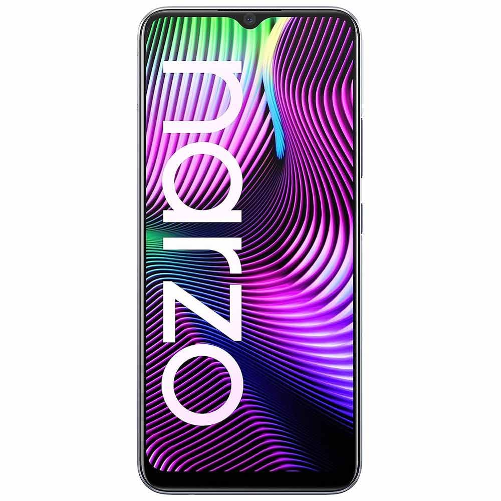 Refurbished Realme Narzo 20 Glory Silver Front