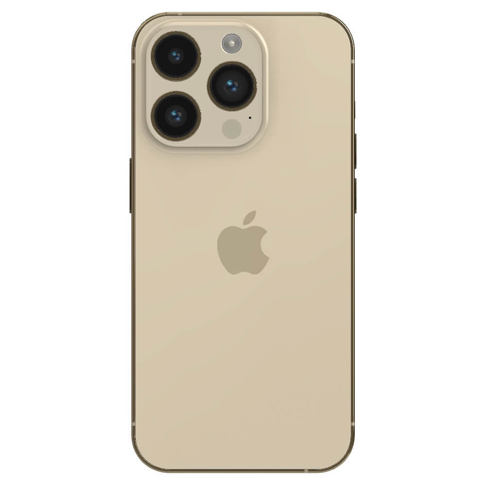 Refurbished Apple iPhone 14 Pro Gold Back
