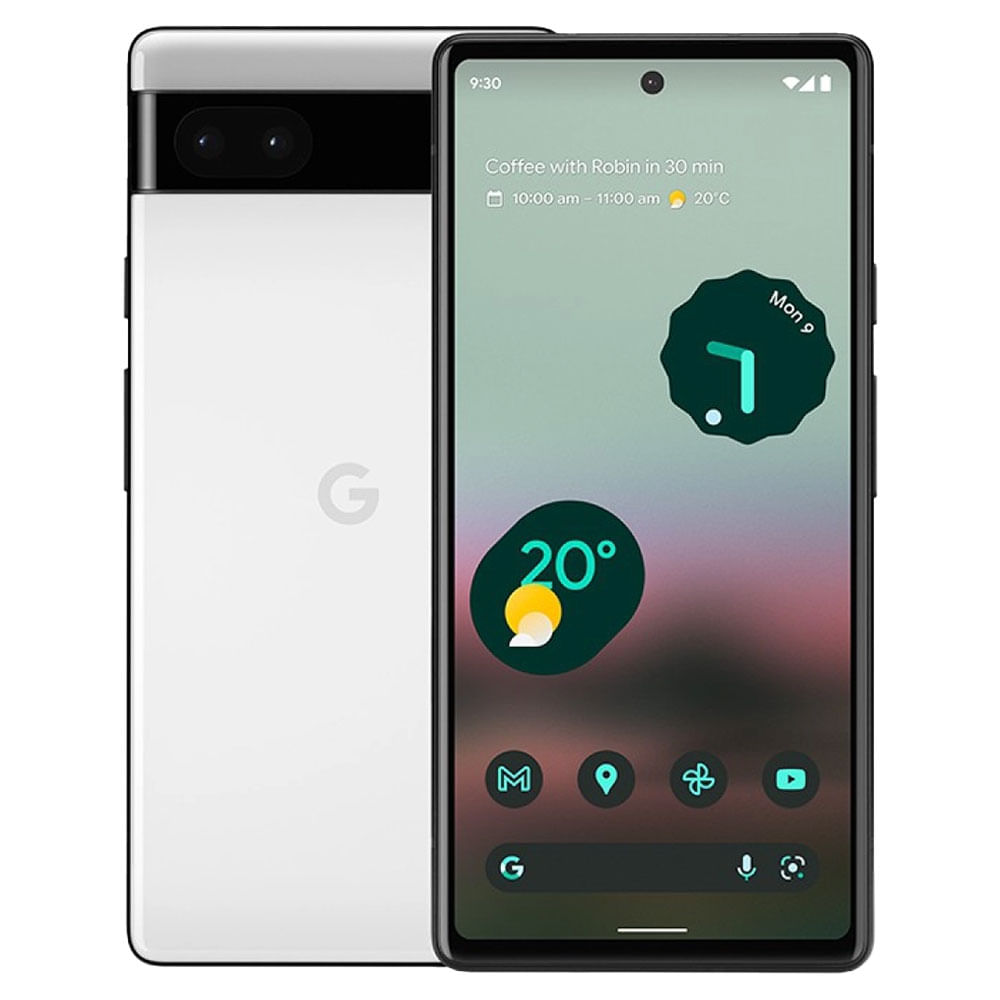 Refurbished Google Pixel 6a Chalk Back