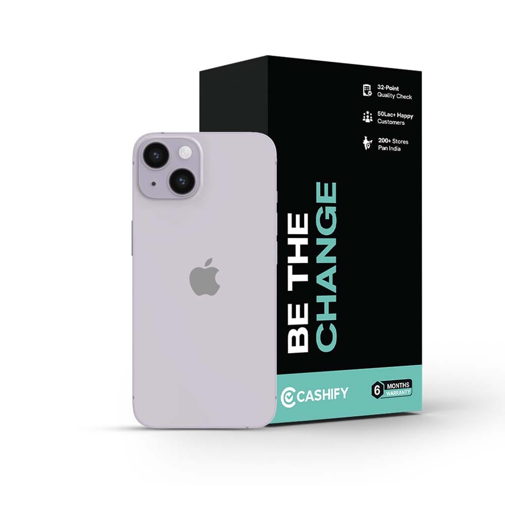 Apple iPhone 14 - Refurbished_Purple_Phone With Box_55790