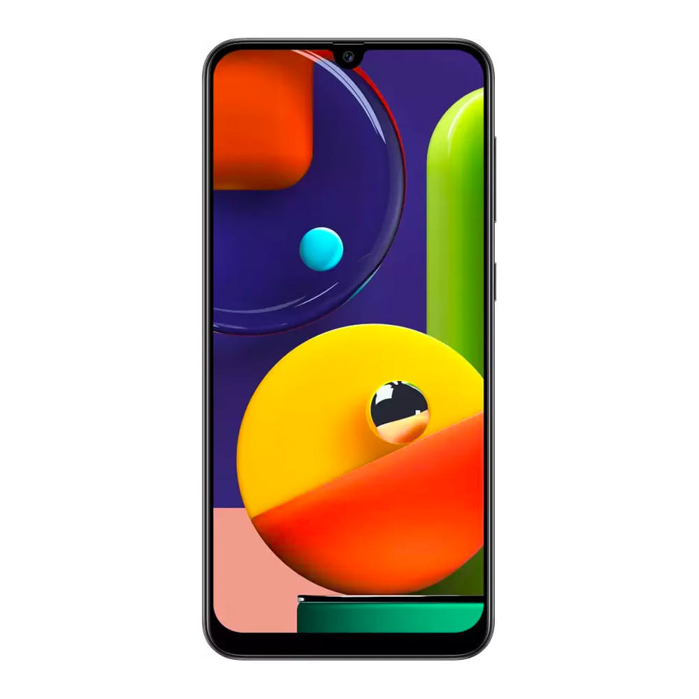 Refurbished Samsung Galaxy A50s Prism Crush Black front