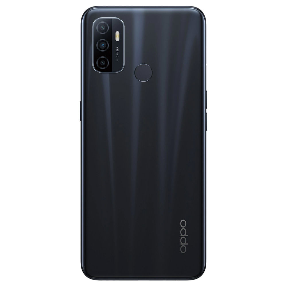 OPPO A53 - Refurbished_Electric Black_Back_52117