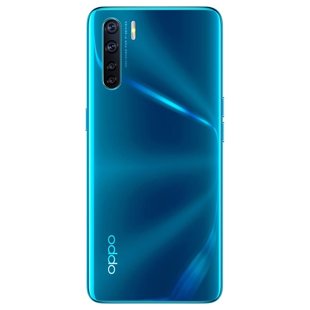 OPPO F15 - Refurbished_Blazing Blue_Back_46778