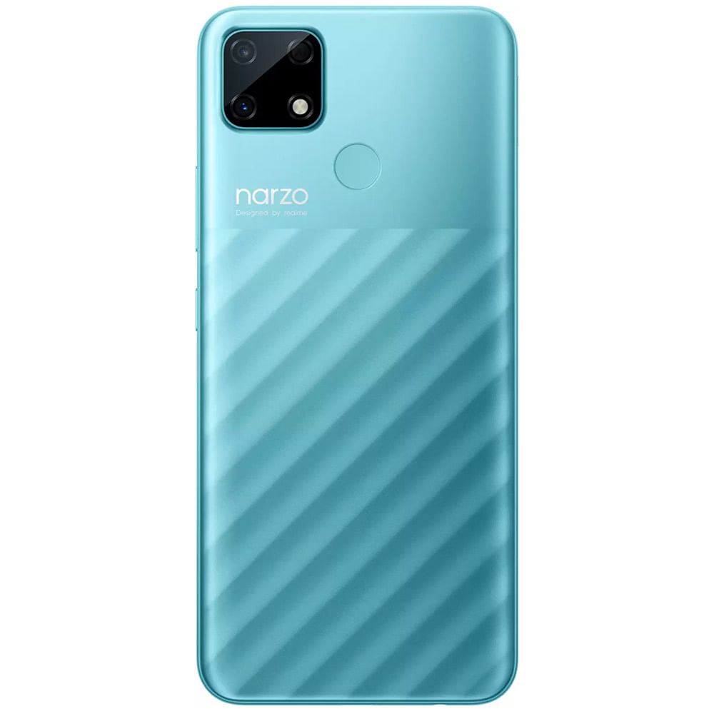 Refurbished Realme Narzo 30A Laser Blue Back