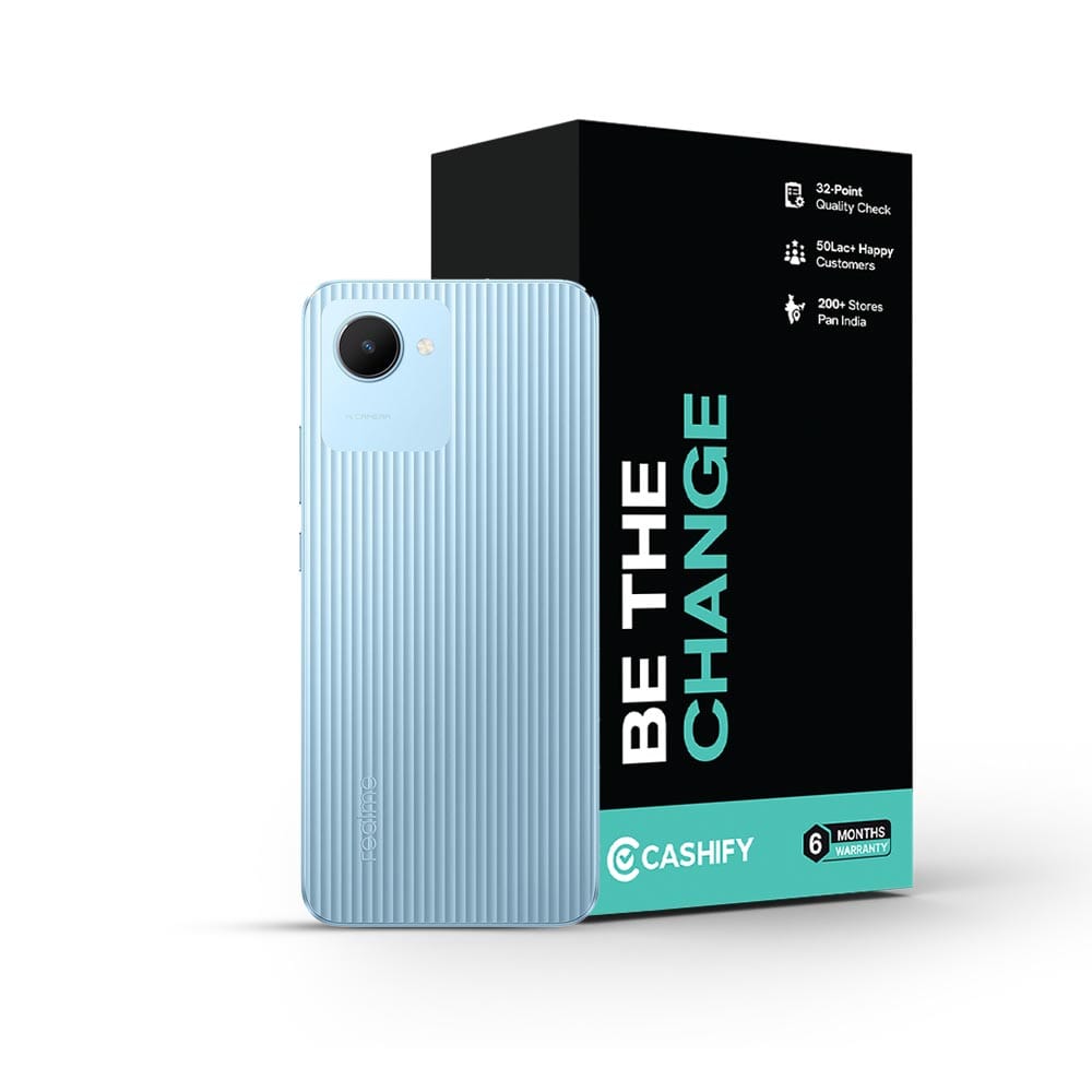 Realme C30 - Refurbished_Lake Blue_Phone With Box_49752