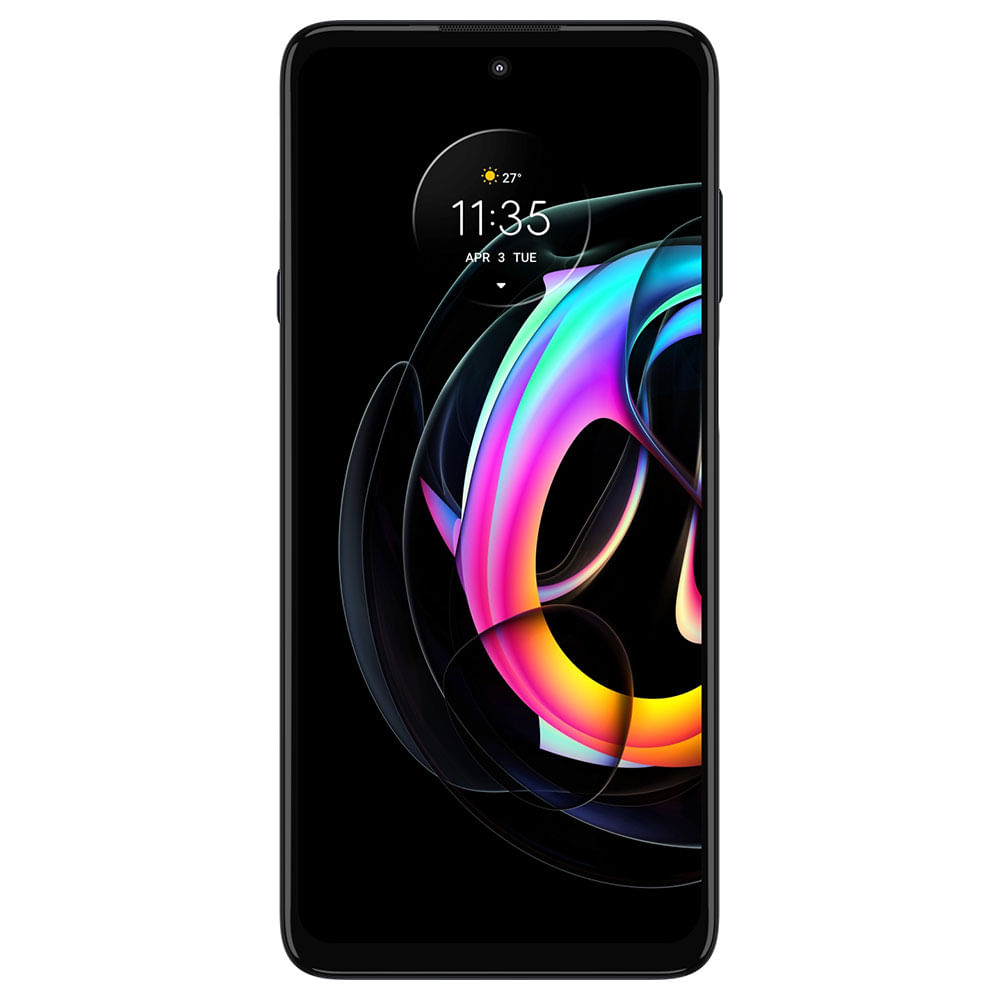 Refurbished Motorola Moto Edge 20 Fusion Electric Graphite Back Front