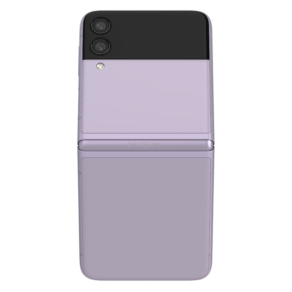 Samsung Galaxy Z Flip3 5G - Refurbished_Lavender_Back_47763
