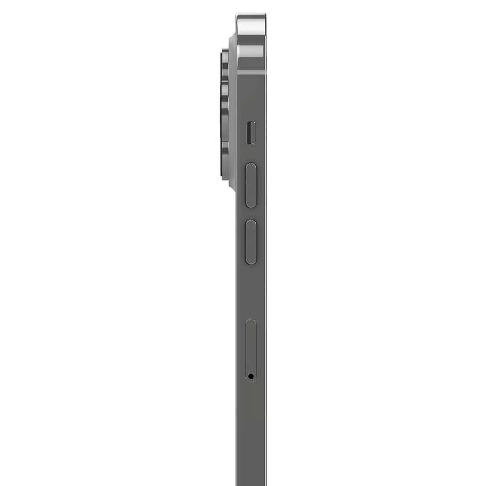 Refurbished Apple iPhone 14 Pro Max Silver right side