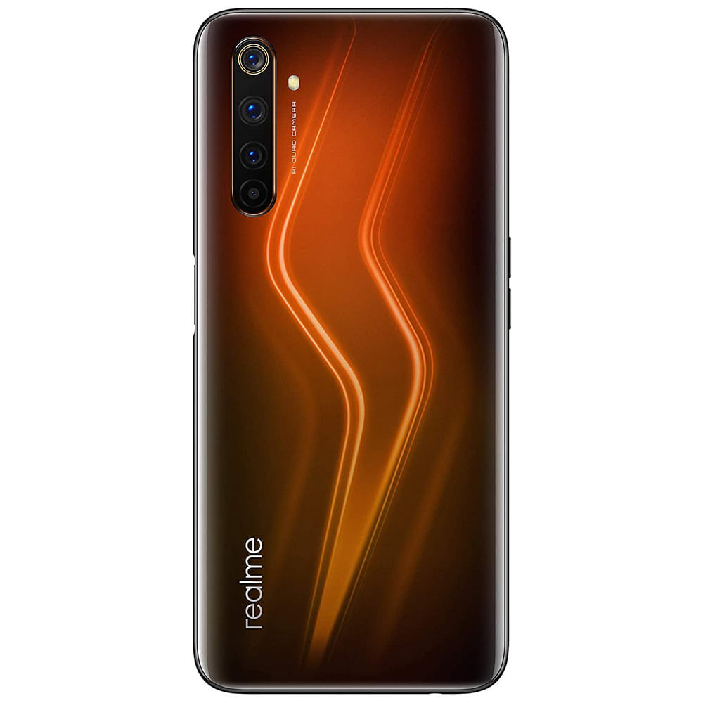 Refurbished Realme 6 Pro Lightning Orange Back