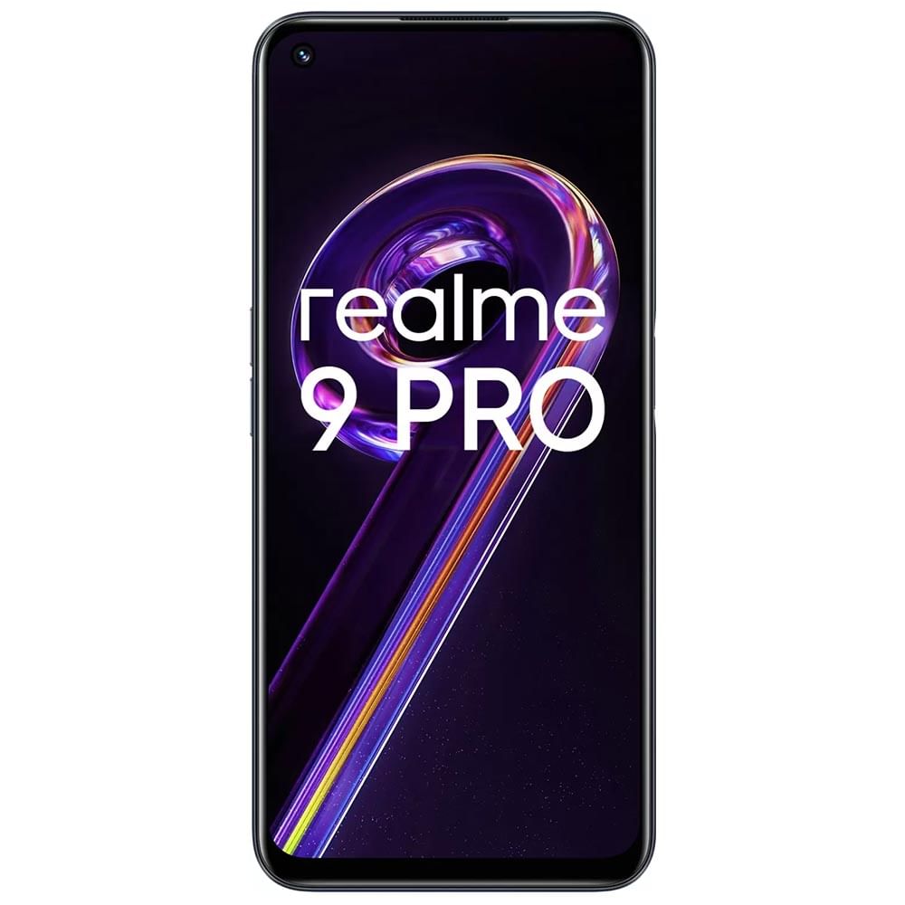 Refurbished Realme 9 Pro 5G Midnight Black Front