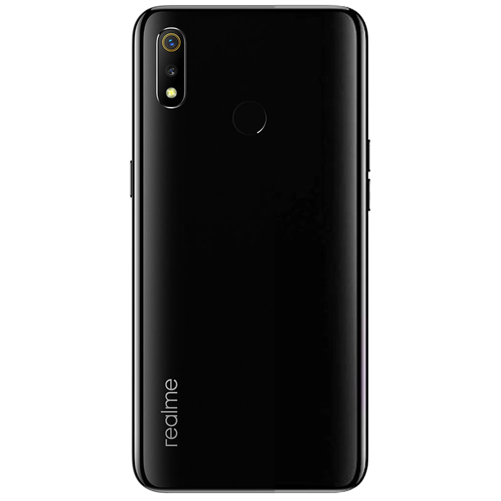 Refurbished Realme 3 Classic Black Back