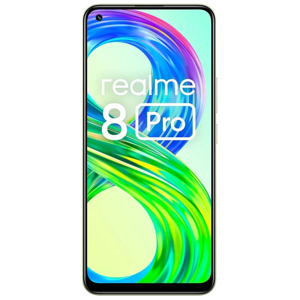 Realme 8 Pro - Refurbished_Illuminating Yellow_Front_46227