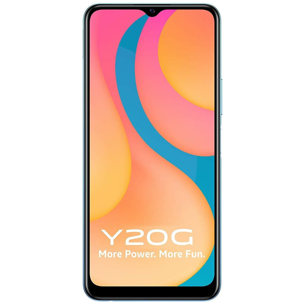 Refurbished Vivo Y20G Purist Blue front