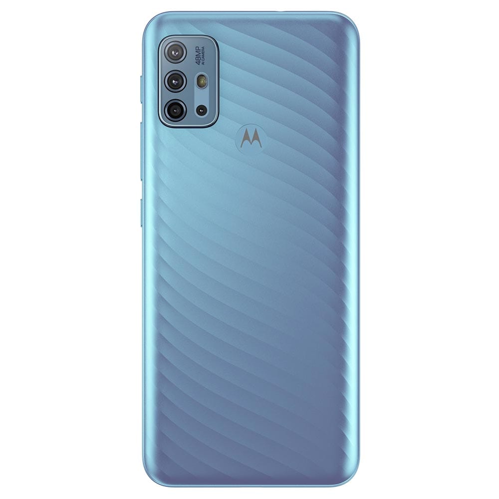 Refurbished Motorola Moto G10 Power Breeze Blue Back