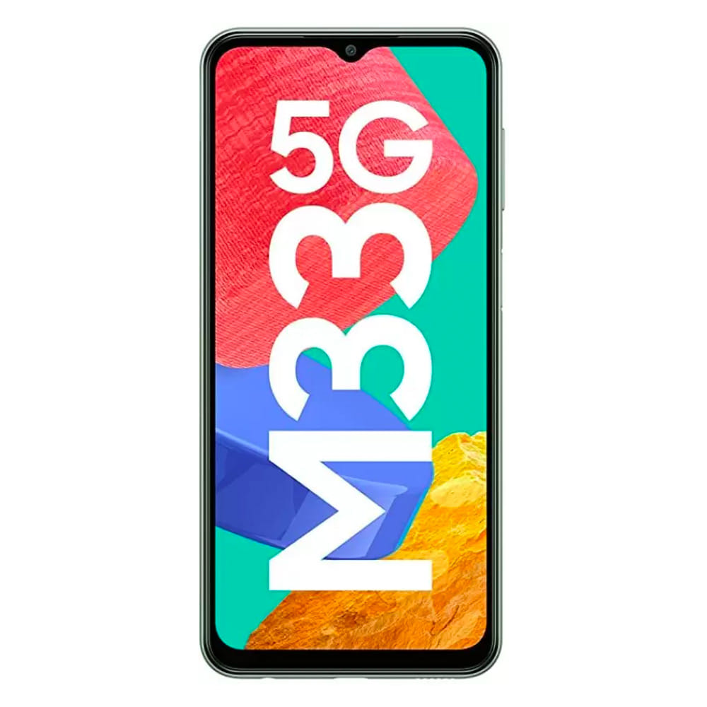 Refurbished Samsung Galaxy M33 5G green front