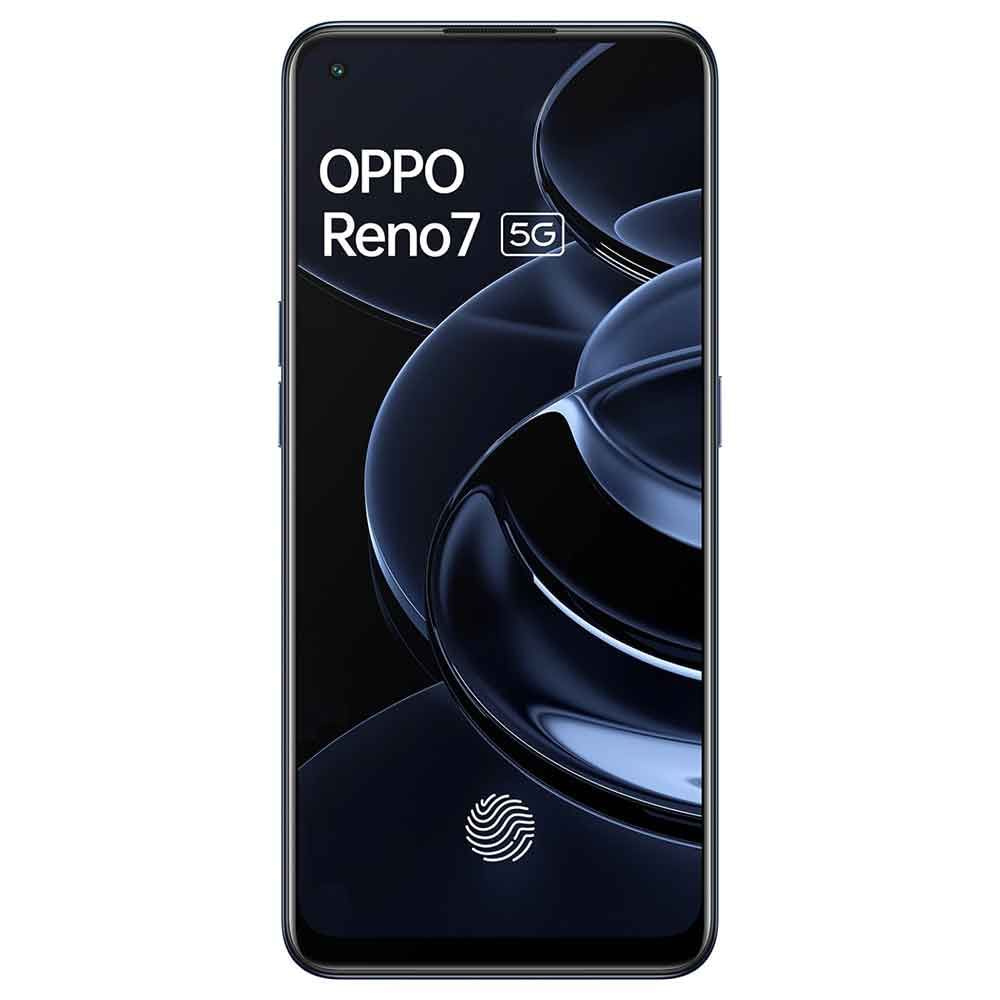 OPPO Reno7 5G - Refurbished_Starry Black_Front_49538