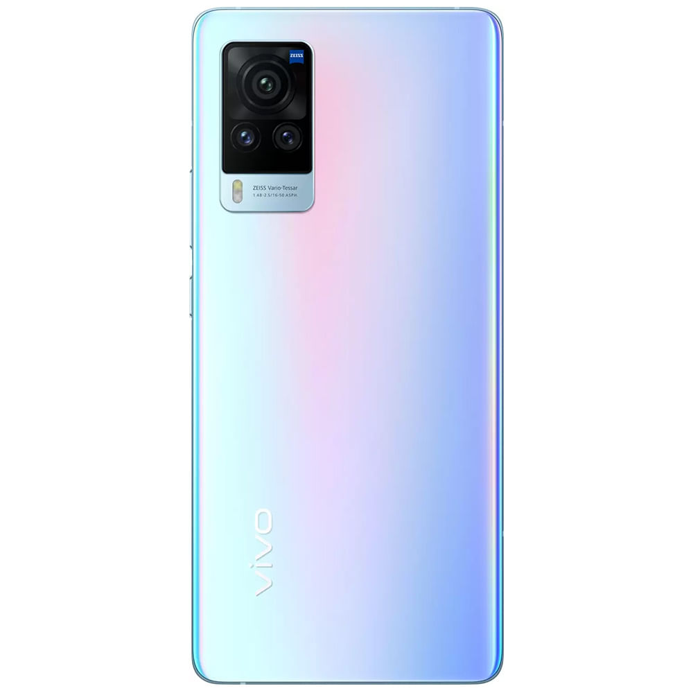 Refurbished Vivo X60 Pro shimmer blue back