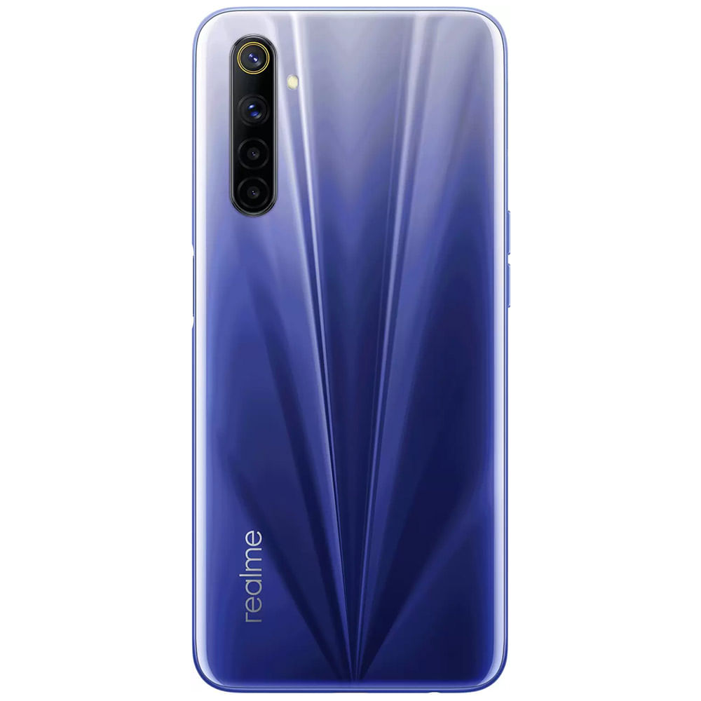 Refurbished Realme 6 Comet Blue Back