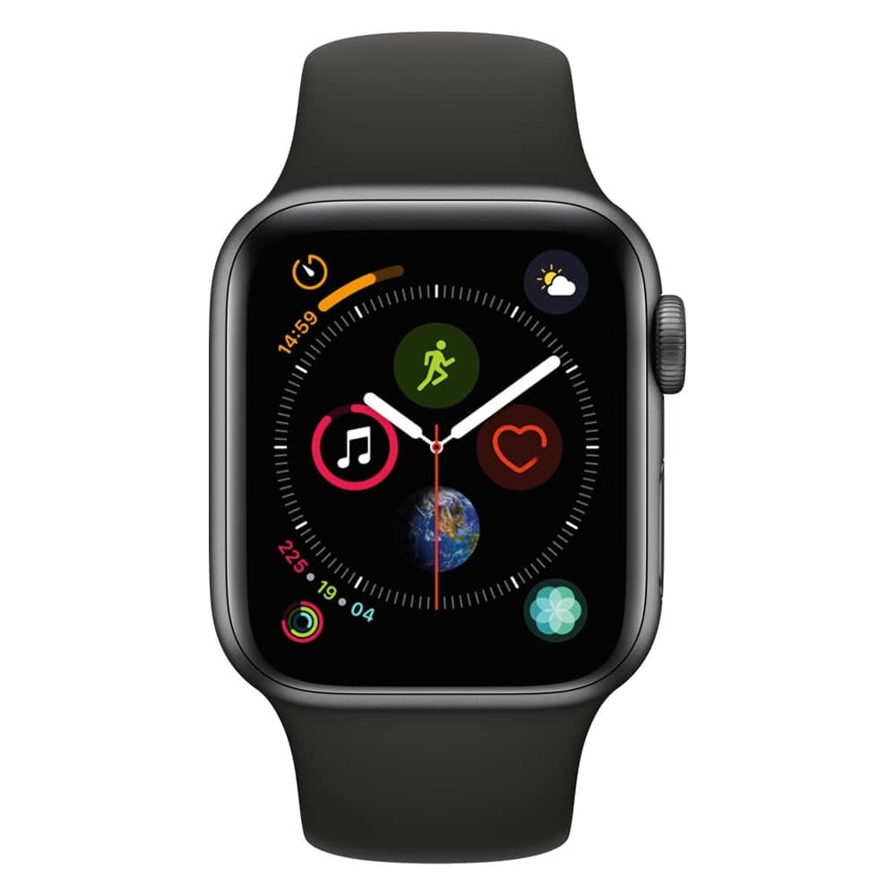 Refurbished Apple Watch Series 4 (40mm, GPS Only) Space Gray Aluminum