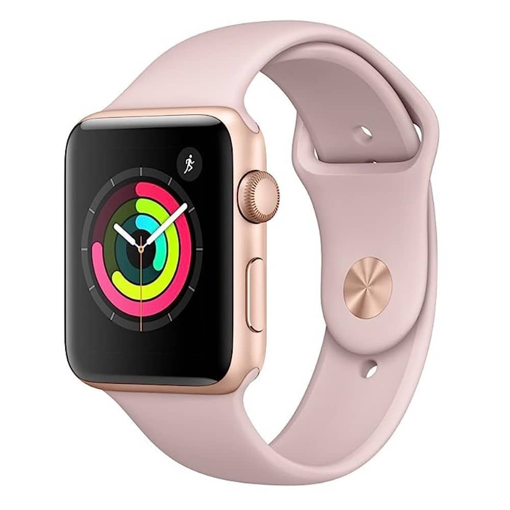 Apple Watch Series 3 (38mm, GPS Only)- Refurbished- Gold Aluminum