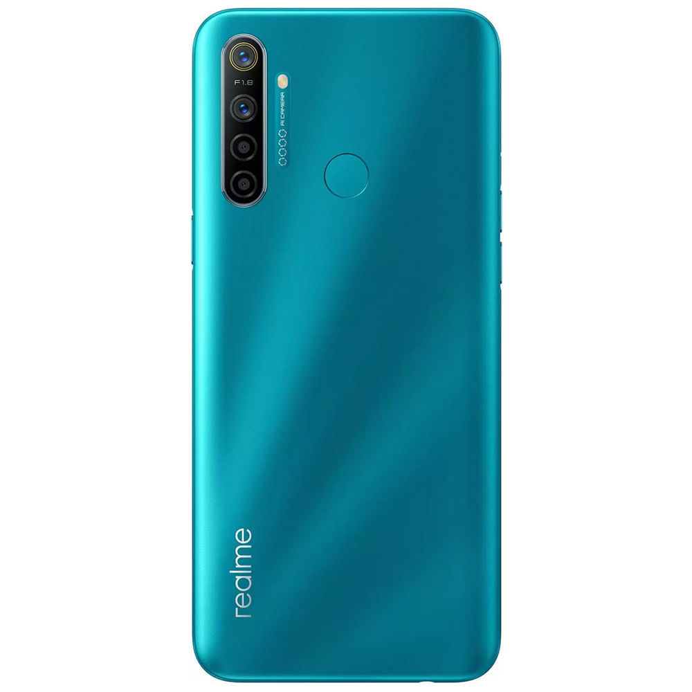 Realme 5i - Refurbished_Aqua Blue_Back_49658