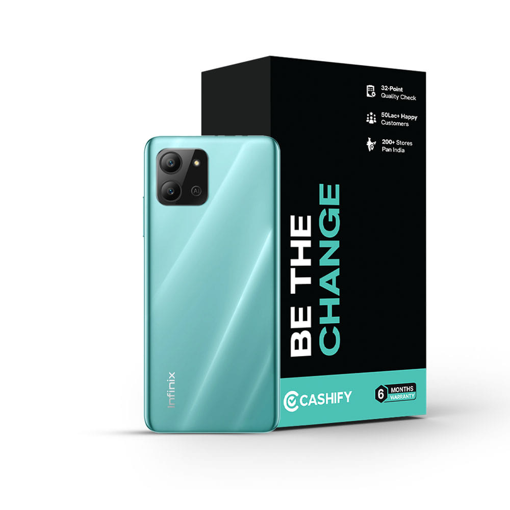 Infinix Hot 11 2022 - Refurbished_Aurora Green_Phone With Box_53355