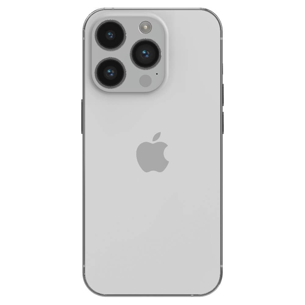 Refurbished Apple iPhone 14 Pro Max Silver Back