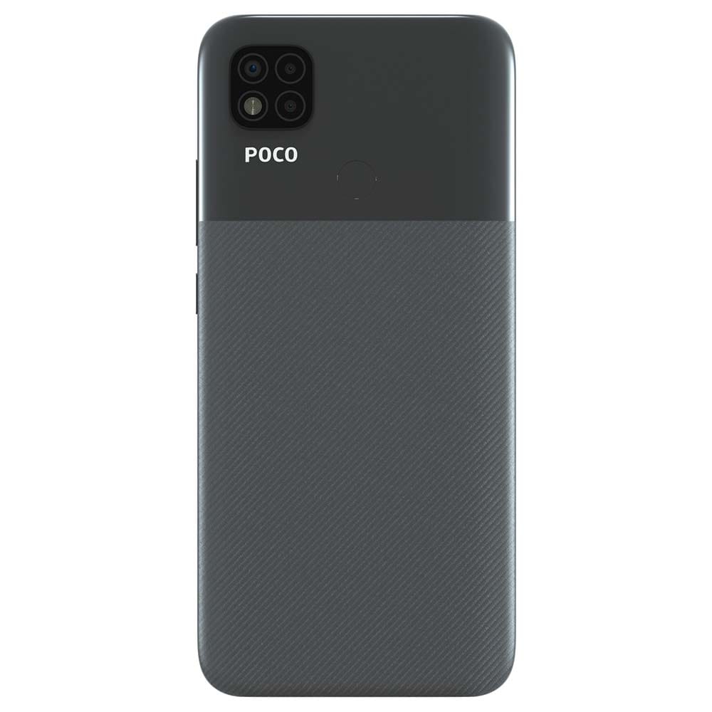 Refurbished POCO C31 Shadow Grey Back