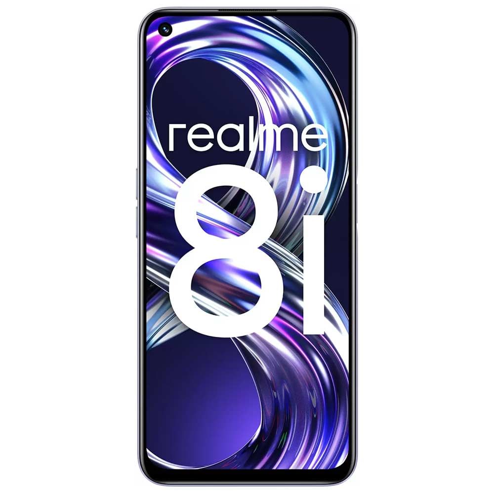 Refurbished Realme 8i Space Purple Front
