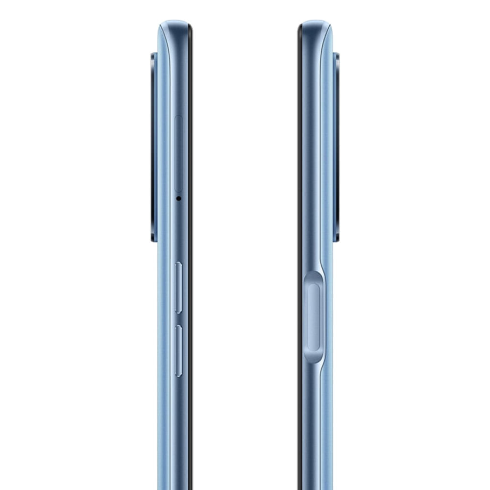 Refurbished OPPO A16 Pearl Blue Right Side