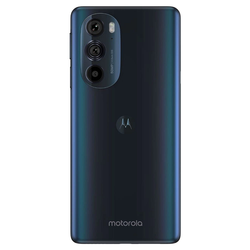Refurbished Motorola Moto Edge 30 Pro Cosmos Blue Back
