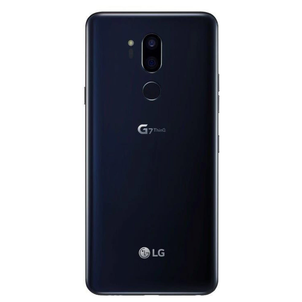 Refurbished LG G7 ThinQ New Aurora Blue Back