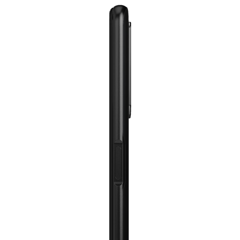 Refurbished Oppo A76 Glowing Black right side
