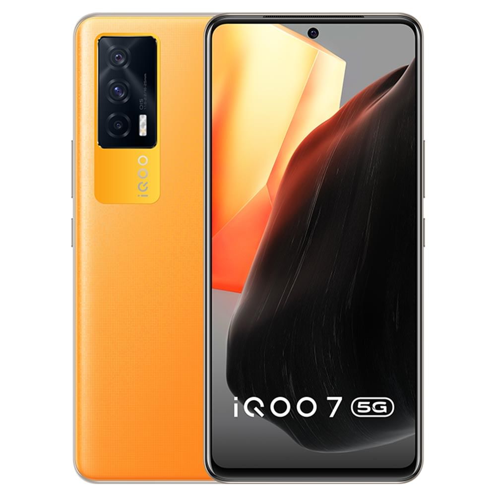 Refurbished iQOO 7 5G Monster Orange back
