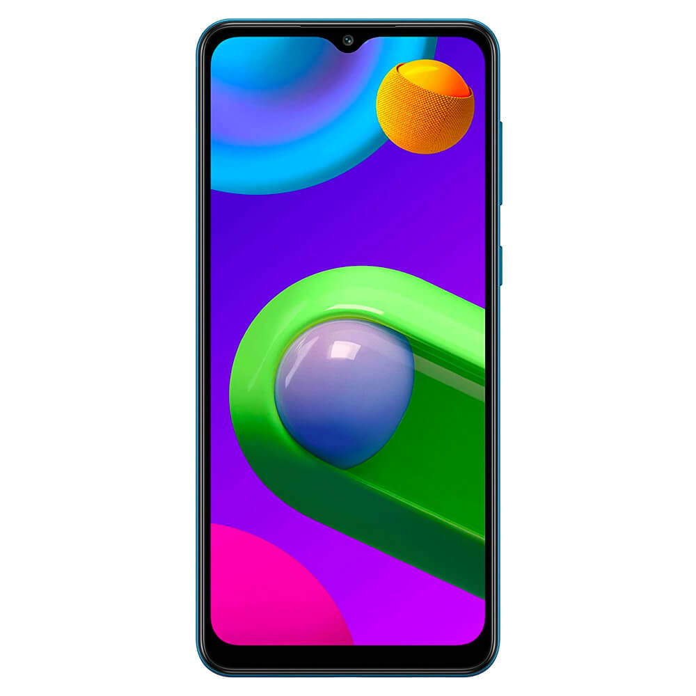 Samsung Galaxy M02 - Refurbished_Blue_Front_50157
