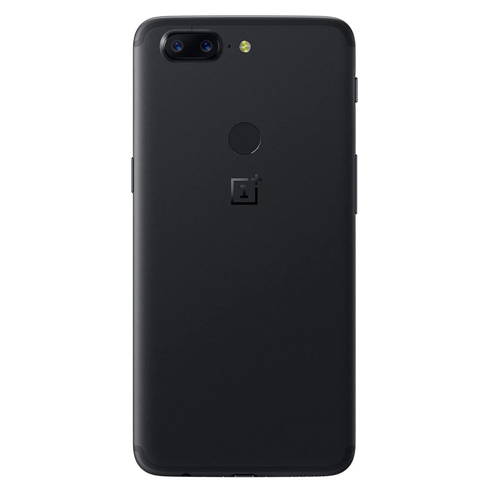 Refurbished OnePlus 5T Midnight Black Back
