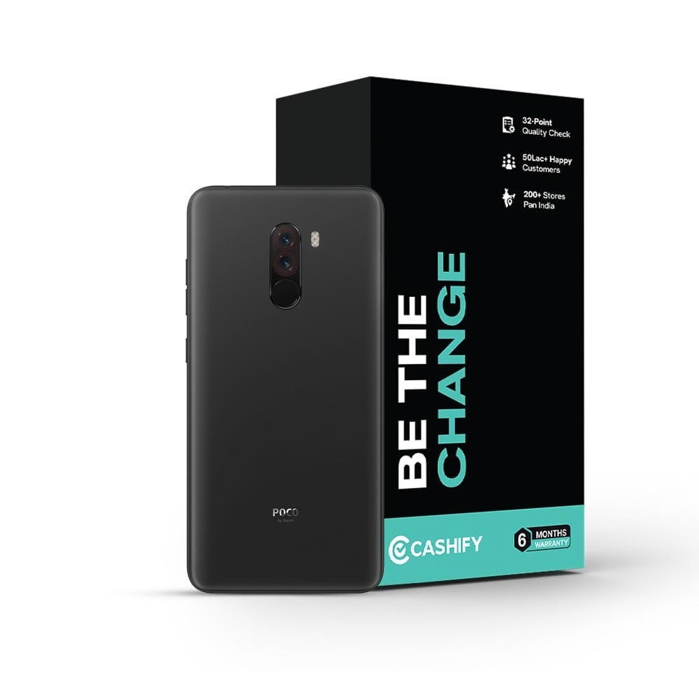 POCO F1 - Refurbished_Graphite Black_Phone With Box_49550