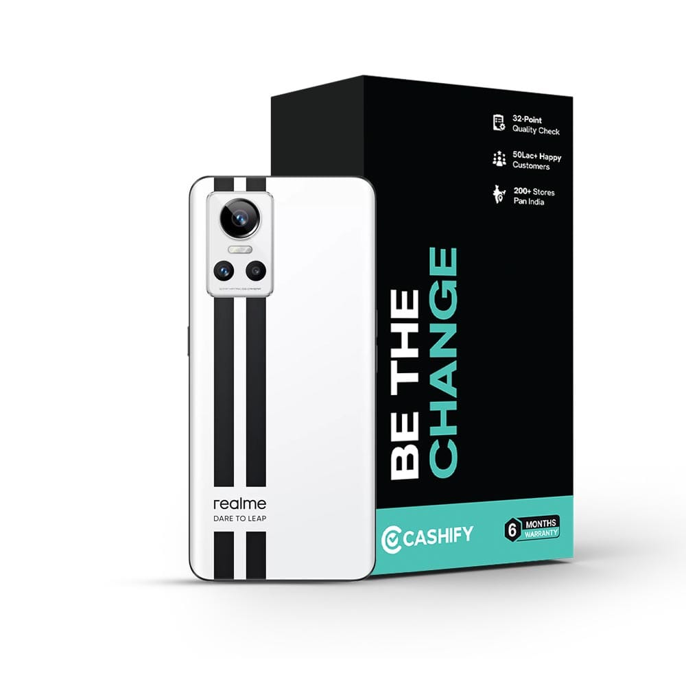 Refurbished Realme GT Neo 3 Stripe White Back Box